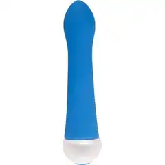  Синий вибратор Fashion Succubi Caressing Vibe 14,5 см 