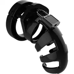  Черный мужской пояс верности Model 02 Chastity 