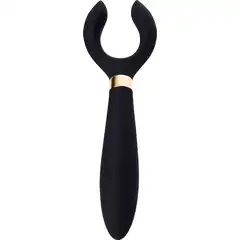  Чёрный вибромассажер для пар Satisfyer Endless Fun 