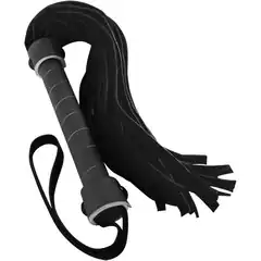  Черная виниловая плетка Whip 40 см 
