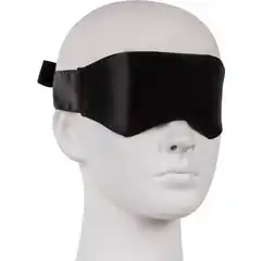  Черная маска без прорезей BLINDFOLD 