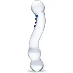  Изогнутый стеклянный стимулятор G-точки Curved G-Spot 15,2 см 