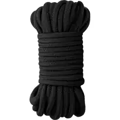 Черная веревка для бондажа Japanese Rope 10 м 