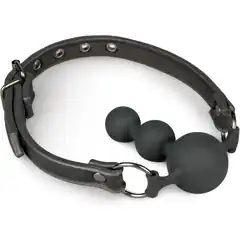  Кляп-ёлочка Easytoys Ball Gag With Silicone Beads 