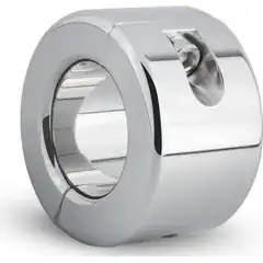  Серебристый утяжелитель для мошонки Sinner Metal Heavy Ball Stretcher №1 