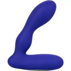  Синий анальный вибратор Eclipse Pleasure Probe 13,25 см 