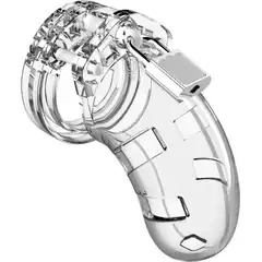  Прозрачный мужской пояс верности Cock Cage Model 01 Chastity 