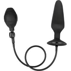  Черная анальная пробка с расширением COLT XXXL Pumper Plug with Detachable Hose 16 см 