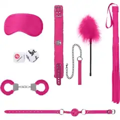  Розовый игровой набор Introductory Bondage Kit №6 