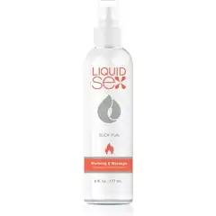  Лубрикант с согревающим эффектом Liquid Sex Warming Massage 177 мл 