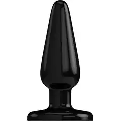  Черная коническая анальная пробка Basic 5 Inch 12,7 см 