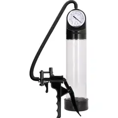  Прозрачная вакуумная помпа с манометром Elite Pump With Advanced PSI Gauge 