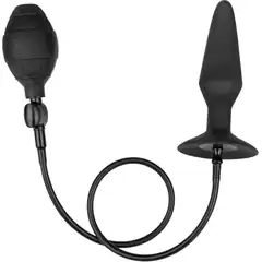  Расширяющаяся анальная пробка со съемным шлангом Large Silicone Inflatable Plug 13,25 см 