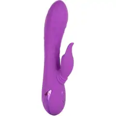  Фиолетовый вибратор-кролик Valley Vamp 21,5 см 