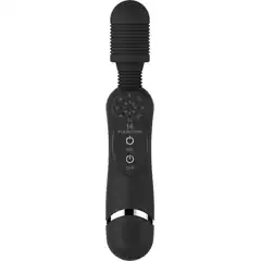  Черный универсальный массажер Silicone Massage Wand 20 см 