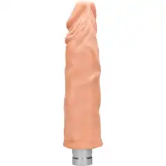  Телесный вибратор-реалистик Vibrating Dildo 27,5 см 