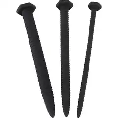  Набор из 3 винтовых уретральных плагов Screw Dilator 