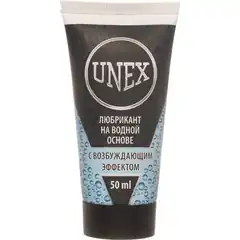  Лубрикант на водной основе с возбуждающим эффектом UNEX 50 мл 