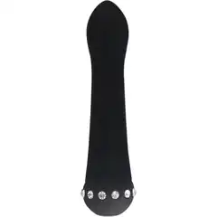  Черный вибратор SPARKLE SUCCUBI BLISS CARESSING VIBE 14,2 см 