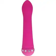  Розовый вибратор SPARKLE SUCCUBI BLISS CARESSING VIBE 14,2 см 
