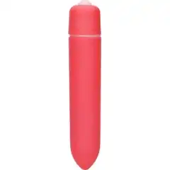  Красная вибропуля Speed Bullet 9,3 см 