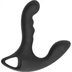  Черный массажер простаты N 64 P-Spot Vibrator 15,1 см 