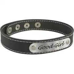  Чокер с белой строчкой Good Girl 