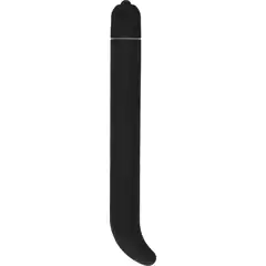  Черный компактный вибростимулятор G-Spot Vibrator 16 см 