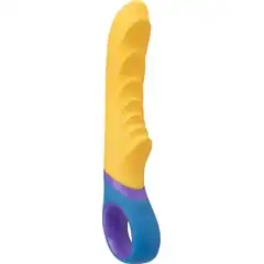  Желтый вибромассажер Tone G-Spot Vibrator 23 см 