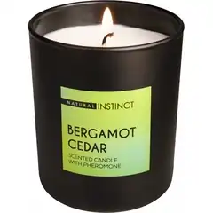  Ароматическая свеча с феромонами Natural Instinct Кедр и бергамот 180 гр 