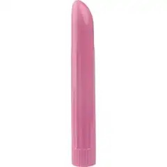  Розовый вибромассажёр LADY FINGER 16 см 