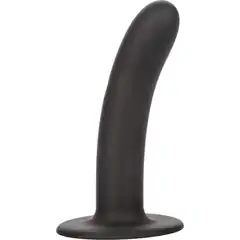  Черный анальный стимулятор Silicone Smooth Probe 15,25 см 