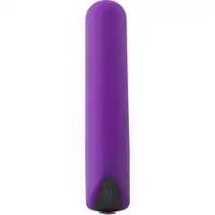  Фиолетовый мини-вибратор POWERFUL BULLET 
