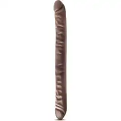 Коричневый двусторонний фаллоимитатор 18 Inch Double Dildo 45,7 см 