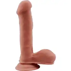  Телесный фаллоимитатор на присоске Topless Lover 19,2 см 