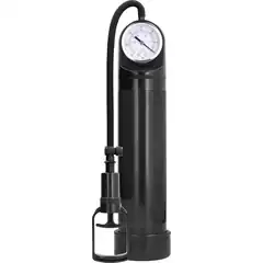  Черная вакуумная помпа с манометром Comfort Pump With Advanced PSI Gaug 