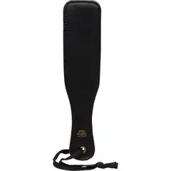  Черная шлепалка Bound to You Faux Leather Small Spanking Paddle 25,4 см 
