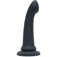  Черный фаллоимитатор Feel It Baby Silicone G-Spot Dildo 17,8 см 