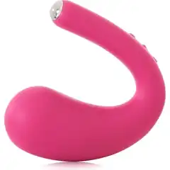  Ярко-розовый вибратор Dua G-spot Clitoral Wearable Vibrator 17,8 см 