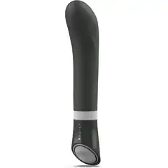  Черный G-стимулятор с вибрацией Bgood Deluxe Curve 19,3 см 