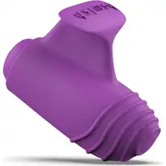  Фиолетовый вибростимулятор на пальчик Bteased Basic Finger Vibrator 
