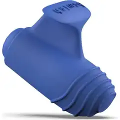  Синий вибростимулятор на пальчик Bteased Basic Finger Vibrator 