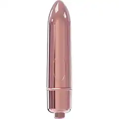  Розовая гладкая вибропуля So Divine Halo Bullet Vibrator 8 см 