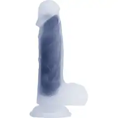  Черный фаллоимитатор-реалистик So Divine Black Juju Dildo 19 см 