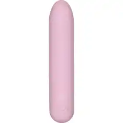  Розовый гибкий мини-вибратор #CharmMe 9,5 см 