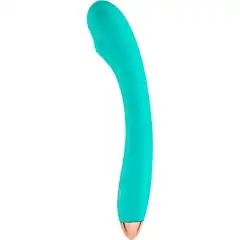  Зеленый гибкий вибратор Cloud 9 G-Spot Slim Flexible Vibrator 16 см 
