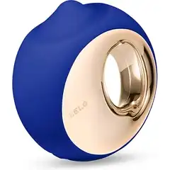  Синий клиторальный стимулятор Lelo Ora 3 