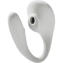  Серый вакуумный стимулятор с отростком Ose 2 Premium Robotic Massager 