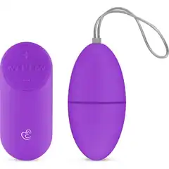  Фиолетовое виброяйцо Vibrating Egg с пультом ДУ 