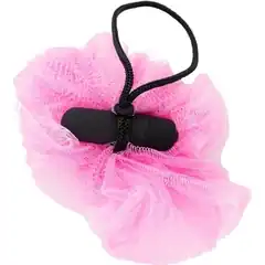  Розовая губка для ванны с вибропулей Vibrating Bath Sponge 